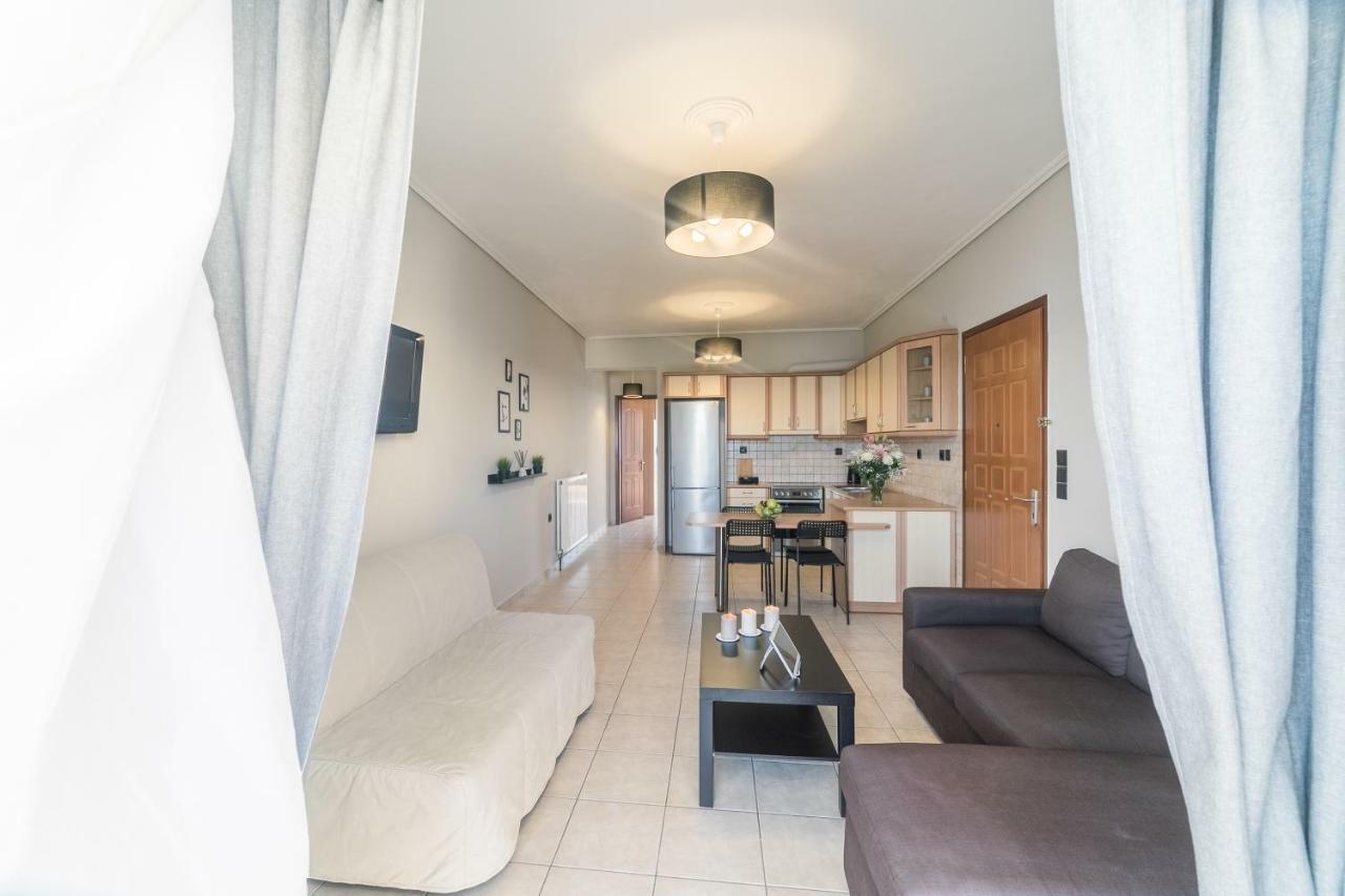 John'S Apartments Каристос Экстерьер фото